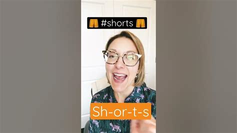 How To Pronounce Shorts Shorts Quick English Pronunciation Mini