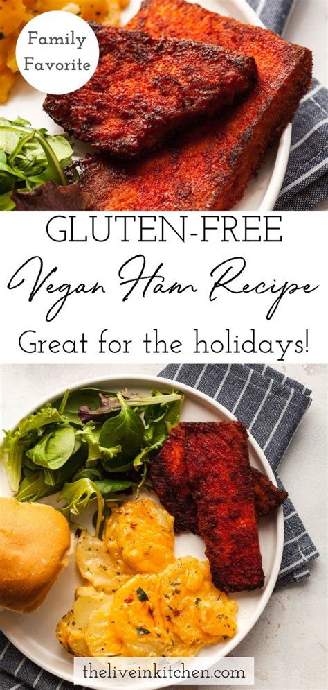 This Easy Vegan Ham Recipe Is Gluten Free Smokey Salty And Delicious Made With Tofu And A