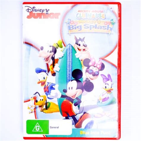 Mickey Mouse Clubhouse Mickeys Big Splash Dvd 2006 Animation