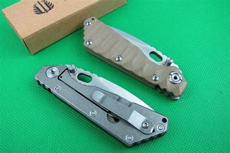 Sng Pocket Folding Tactical Knife 440c Stainless Steel Blade Vintage