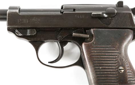 Sold Price Wwii French Occupation Svw 45 P38 9mm Pistol April 6