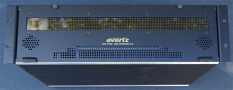 Evertz 7700fr C Multi Frame Chassis With One Power Supply Ebay