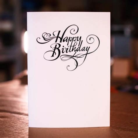 Why don't you let this card be a surprise on your relative's birthday? The Infinite Birthday Card - Scam Stuff