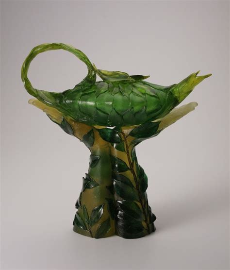 Littleton Vogel Glass Glass Art Sculpture Tea Pots Sculpture Art