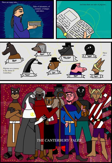 Canterbury Tales Comic Strip 1 By Emersonian On Deviantart