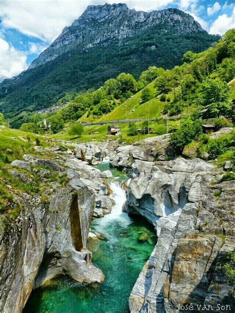 Of The Wonderfully Beautiful Valleys Of The Ticino Switzerland The