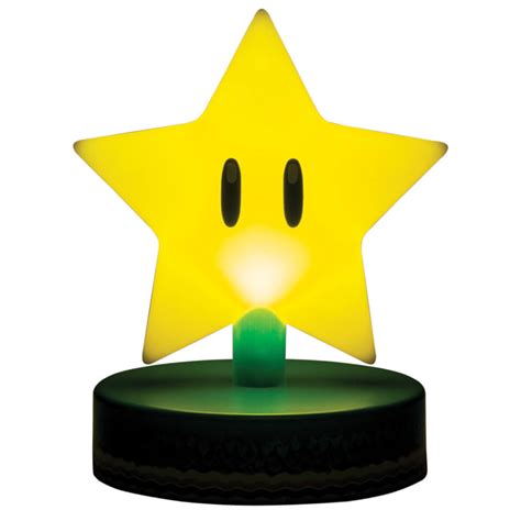 Super Mario Super Star Icon Light Traditional Gifts Zavvi UK