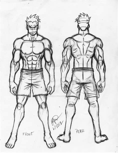 How To Draw Anime Body Male Step By Step For Beginners How To Draw Images And Photos Finder