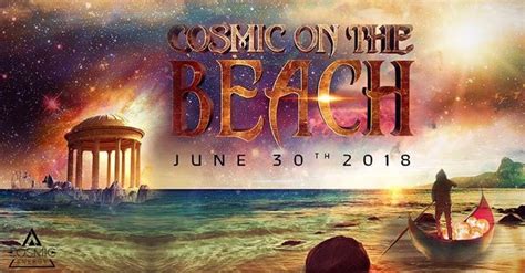 Cosmic On The Beach Saturday 30 June 2018 Secret Tel Aviv