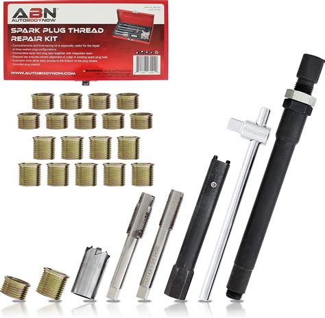 Abn Spark Plug Thread Repair Rethreading Set 14mm Metric