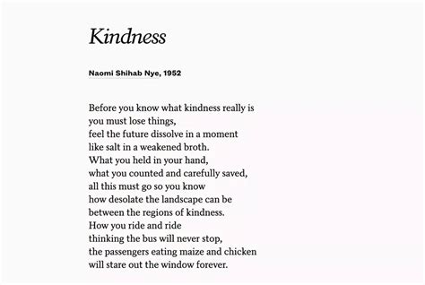 Kindness By Naomi Shihab Nye Is S Most Popular Contemporary