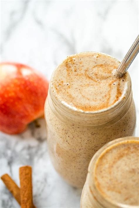 Apple Cinnamon Smoothie High Protein The Recipe Well