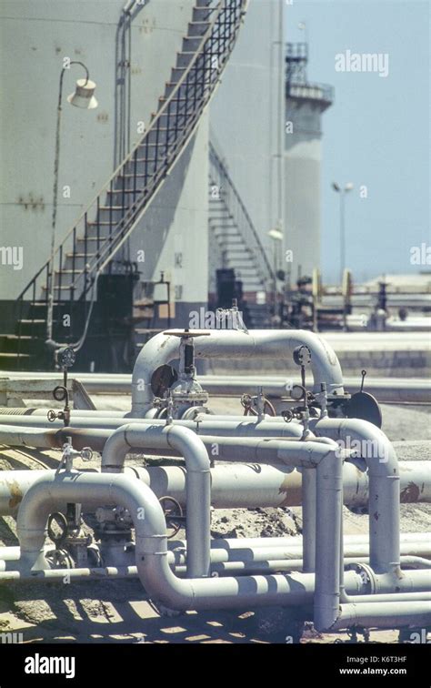 The Worlds Largest Oil Refinery Oil Storage Tank Farm And Chief Crude Oil Export Terminal