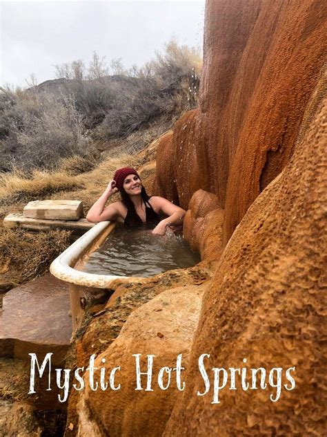 Get In Touch With Your Inner Hippy At Mystic Hot Springs Stay The Night In A Restored Bus And