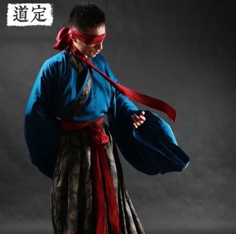 Chinese Man Hanfu Traditional Outfits Handsome Menswear Costumes