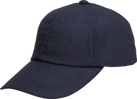 The Hat Outlet Mens Navy Wax Waterproof Outdoor Baseball Cap Amazon