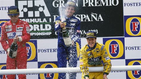 Cold Conflict On The Only F1 Podium Prost Senna And Schumacher Shared Motor Sport Magazine