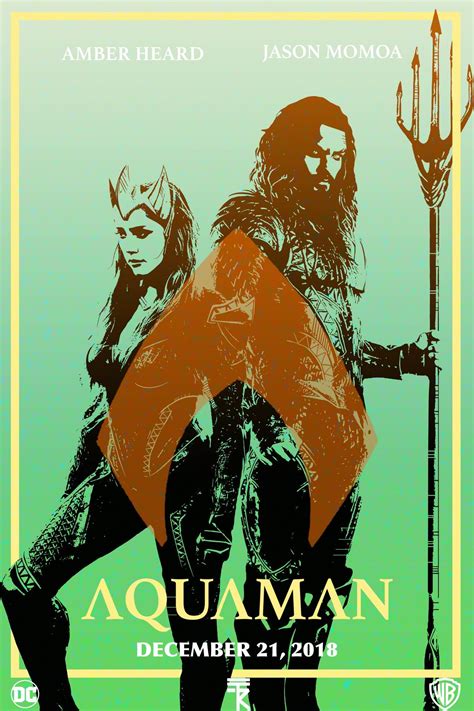 Fanmade Aquaman Movie Poster Rdccinematic