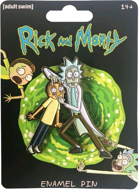 Rick And Morty Rick And Morty Enamel Pin Retrospace