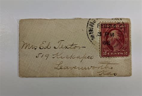 Small cover : stamps
