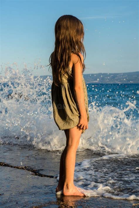 698 Teenage Girl Standing Sea Stock Photos Free And Royalty Free Stock