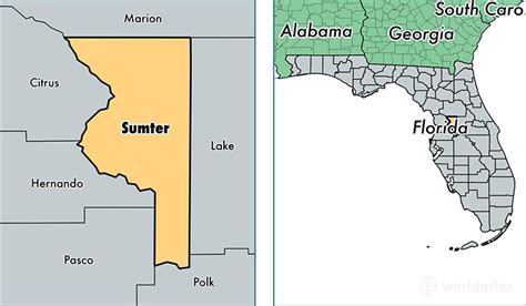 Sumter County Florida Map Florida Zip Code Map