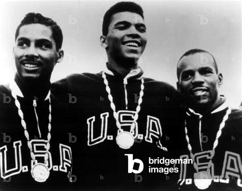 Image Of Cassius Clay Muhammad Ali With Other Members Of The U S