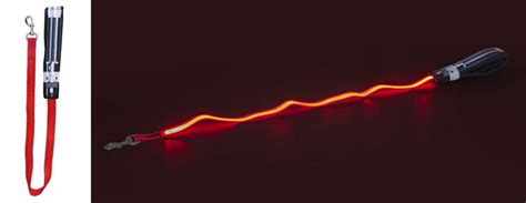 Star Wars Lightsaber Illuminated Dog Leash W Sound Effects