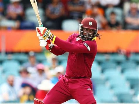Chris Gayle Hits First Ever World Cup 200