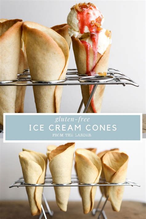 Ice Cream Cone Recipe Gluten Free Recipe Recipes Gluten Free Ice Cream Ice Cream Cones