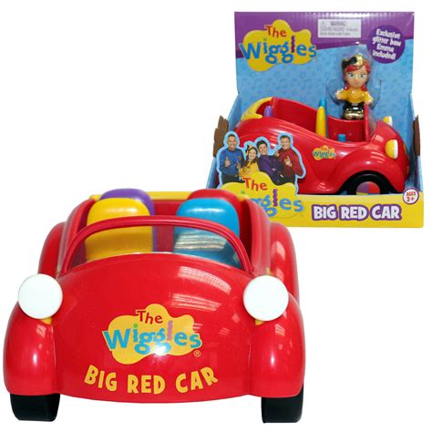 The Wiggles Big Red Car And Glitter Bow Emma 840150204640 Ebay