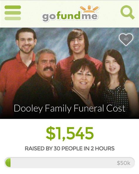 Go Fund Me Examples Funeral Borbaladesign