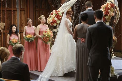 Bask In The Gorgeous Pics Of The Greys Anatomy Wedding Greys Anatomy Greys Anatomy Season