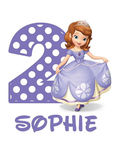 Princess Sofia The First Birthday Iron On Transfer Decal Partyexpressinvitations Disney
