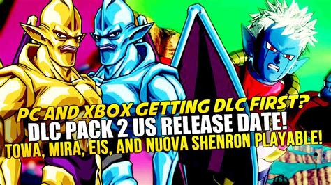 Dragon Ball Xenoverse Dlc Pack 2 Us Release Date Revealed Pc And Xbox