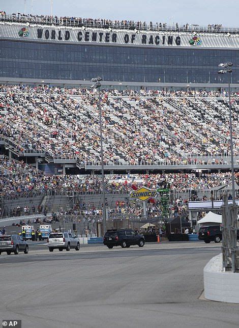 The nascar season is a long and winding road held on 23 racetracks across america. Trump and Melania arrive at Daytona 500 with Air Force One ...