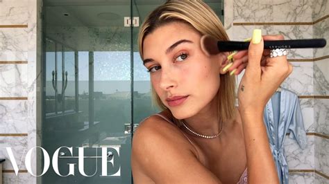 Hailey Biebers 5 Step Guide To Faking A California Glow Beauty Secrets Vogue Just News