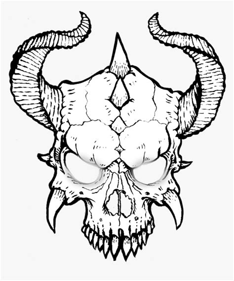 Demon Horns Drawing Calido Wallpaper