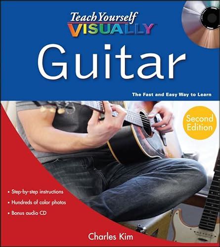 Teach Yourself Visually Guitar By Kim Charles New Paperback 2012