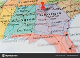 Mapa columbus georgia usa | Estado de Georgia en el mapa de los E.e.u.u ...