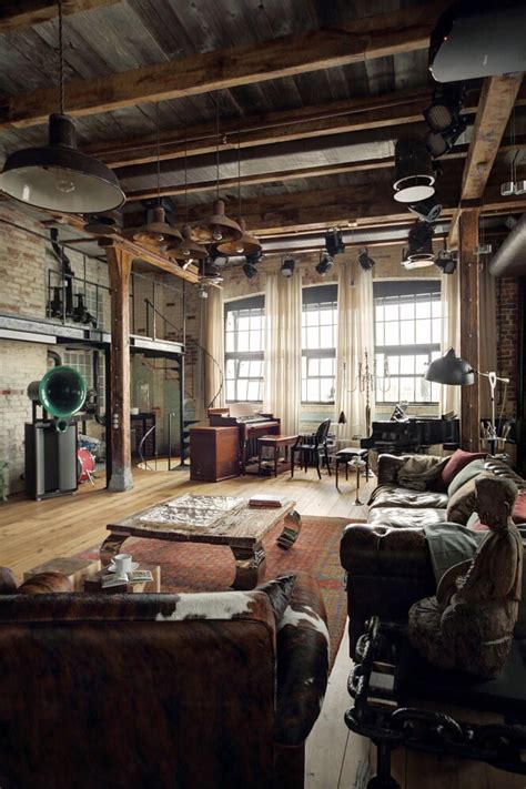 Pin By Stuff Ideas On ห้องนอนซอย Industrial Style Interior Loft