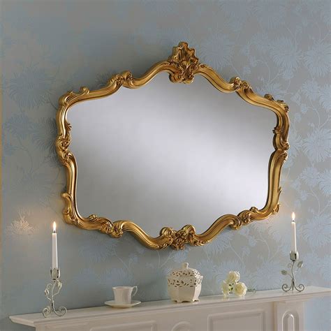 Antique French Style Gold Decorative Mirror Gold Decorative Mirror