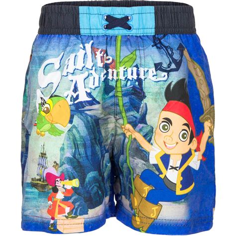 Jake And The Neverland Pirates Swim Shorts Blue Band Kidzbizonline
