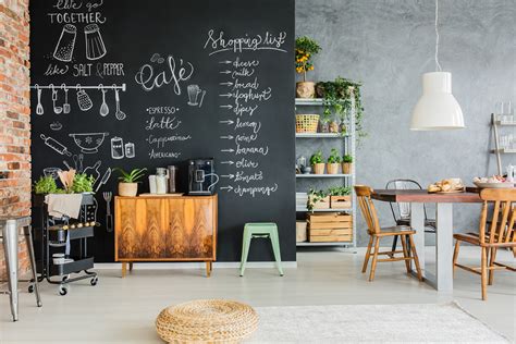 So far all our chalkboard wall ideas have been pretty practical, but they can be purely decorative too. Best Chalkboard Décor and Ideas for Your Kitchen - No ...