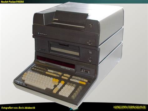 Hewlett Packard 9830a Computergeschichte