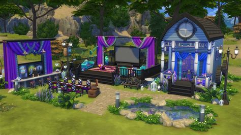 The Sims 4 Gallery Spotlighthangout Houses Venues And Rooms