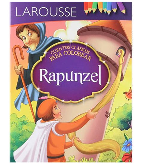 Rapunzel Cuentos ClÁsicos Para Colorear Librería Española