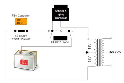 12v To 220v Converter Circuit Diagram