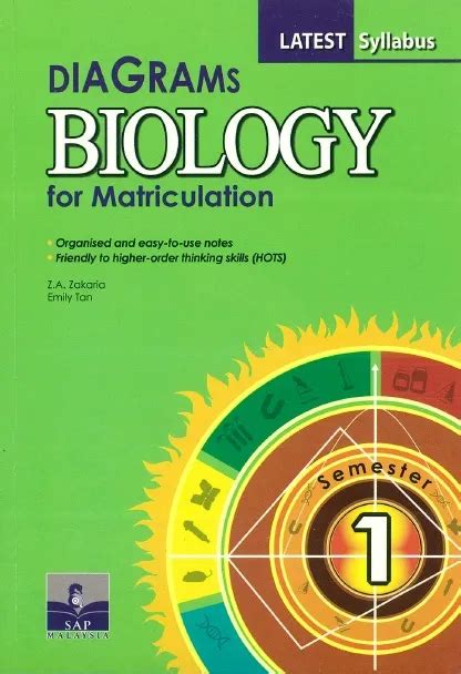 Diagrams Biology For Matriculation Semester 1 Matrikulasi Lazada
