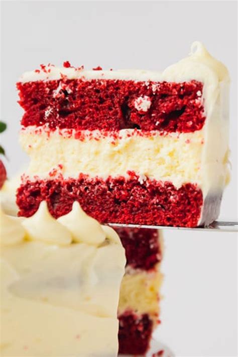 Red Velvet Cheesecake Cake Recipe Beautiful Fun To Make And
